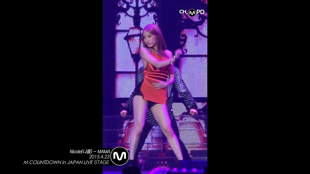 [MPD직캠] 니콜 직캠 MAMA Nicole Fancam Mnet MCOUNTDOWN 150423