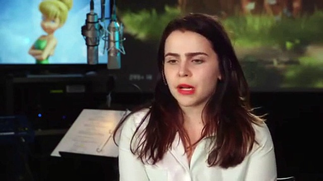 Mae Whitman Interview Tinker Bell and the Legend of the NeverBeast (2015)