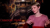 Mia Wasikowska Interview Crimson Peak (2015)