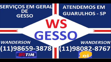 Gesseiro em guarulhos sp