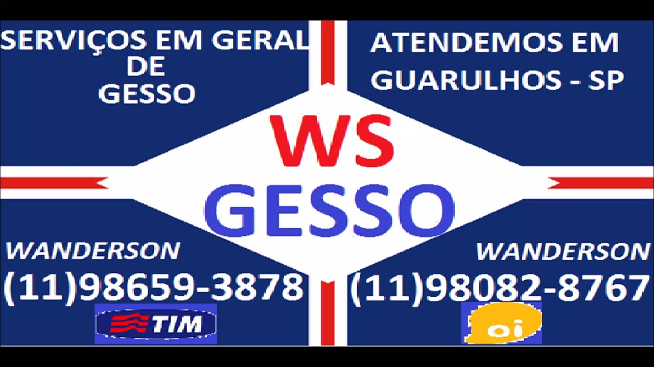 Gesseiro em guarulhos sp