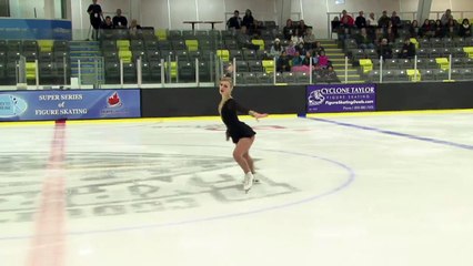 Larkyn Austman - Senior Women Free - 2016 Skate Canada BC/YK Sectional Championships
