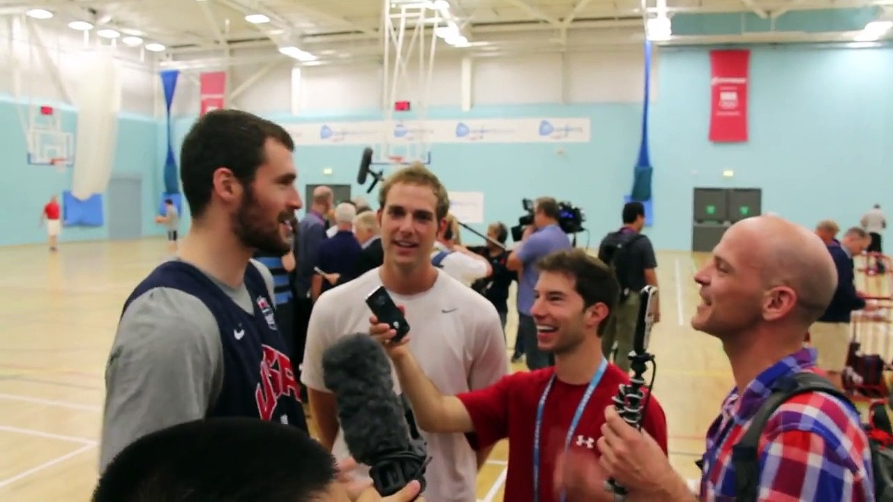 USA Basketball Trick Shot (Feat. Lebron, Kobe, Carmelo etc.)