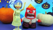 Disney Toys Fan - Joy & Anger Pumpkin Makeovers from the Inside Out Movie.