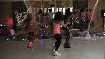 Zumba workout video #2 to Thriller by M. Jackson Copyright: Sony Music