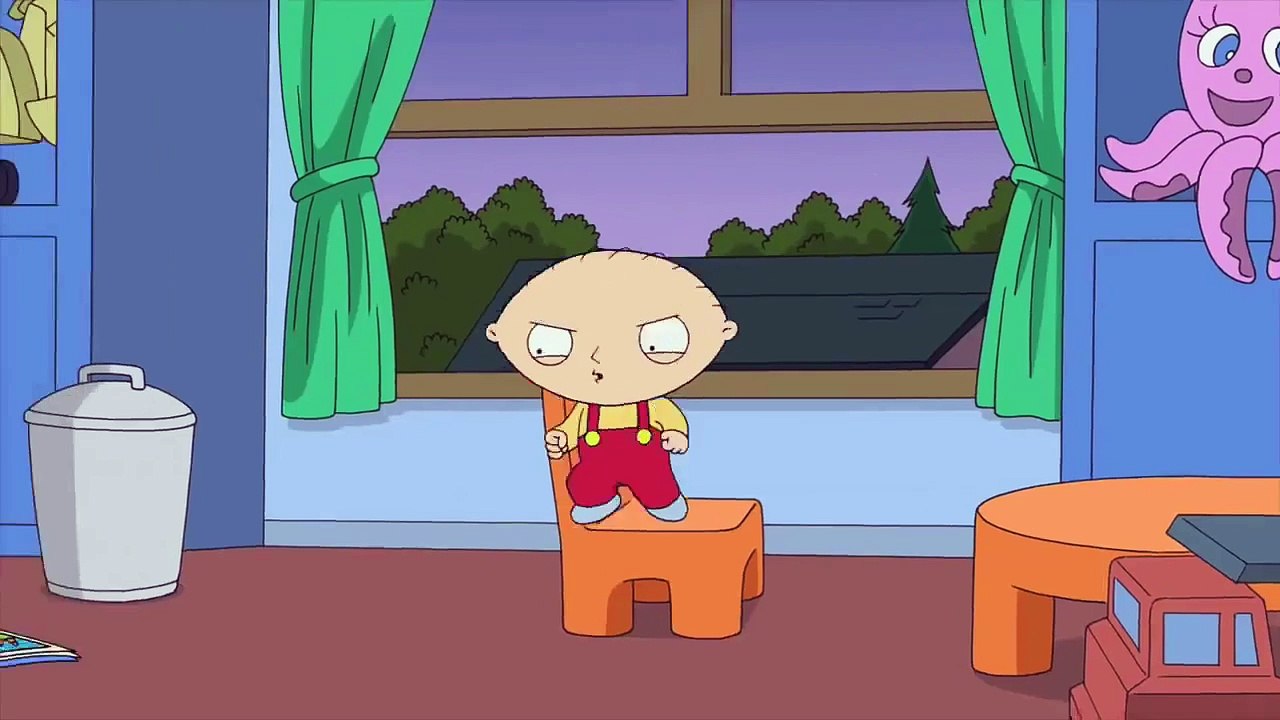 Family Guy Stewie vs Monster