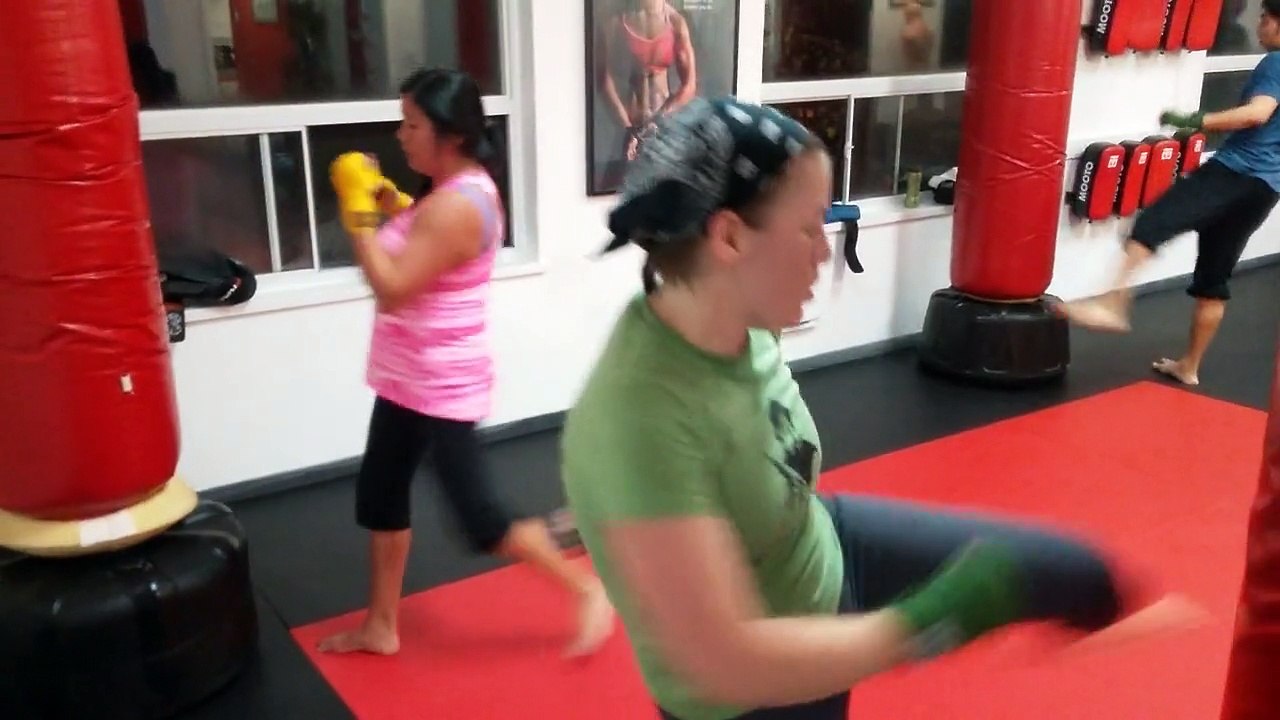 East York kick boxing class Toronto