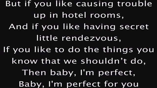 Perfect - One Direction (lyrics)