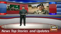 ARY News Headlines 7 November 2015, Army Chief Gen Raheel Sharif Join Exercises in Attock
