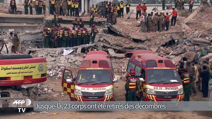 Usine au Pakistan : l'espoir de trouver des survivants s'éloigne