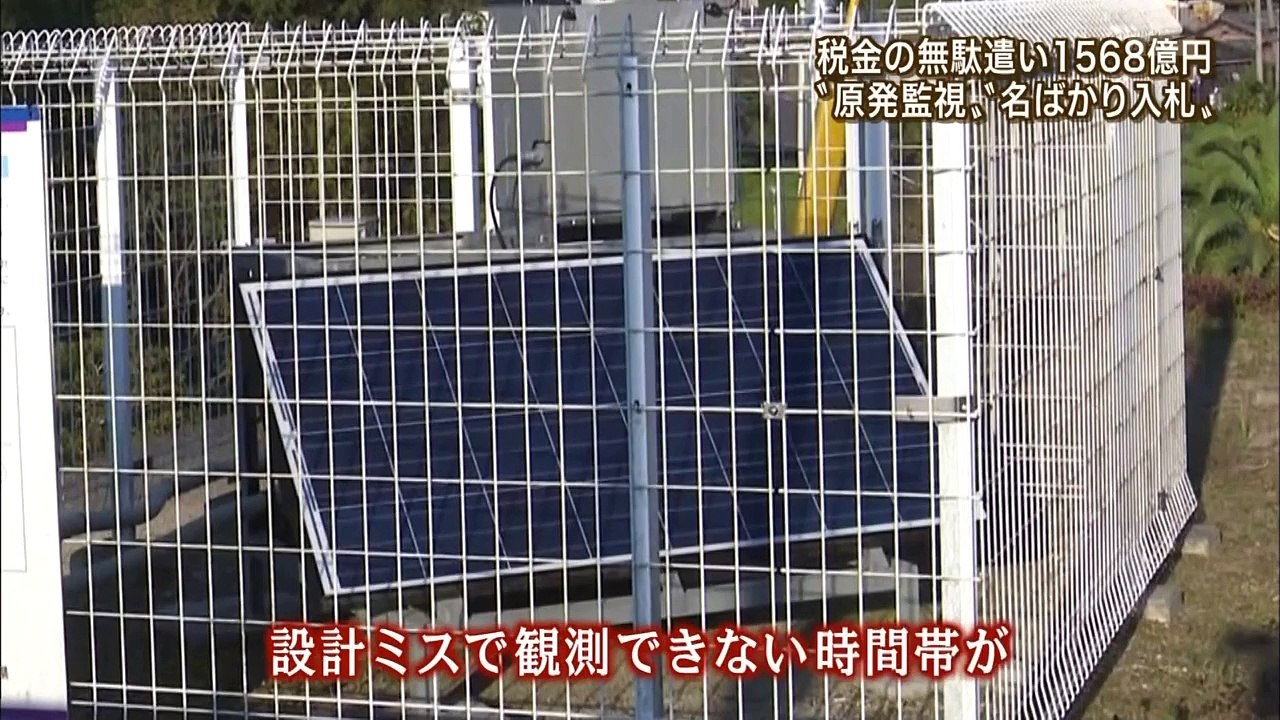 原発監視　税金の無駄遣い