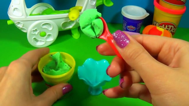 For Babies! Play Doh ICE CREAM Sundae Cart for baby Play-Doh Plus Ice Cream MymillionTV