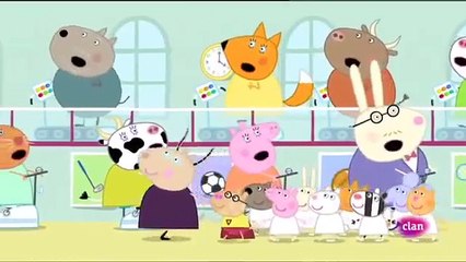 Peppa pig Castellano Temporada 3x45 Clase de gimnasia
