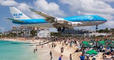 Amazing Plane Landing and Take-off Footage at Maho Beach St Maarten