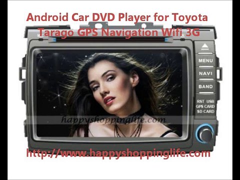 Toyota Tarago Car Stereo System GPS Navigation Wifi