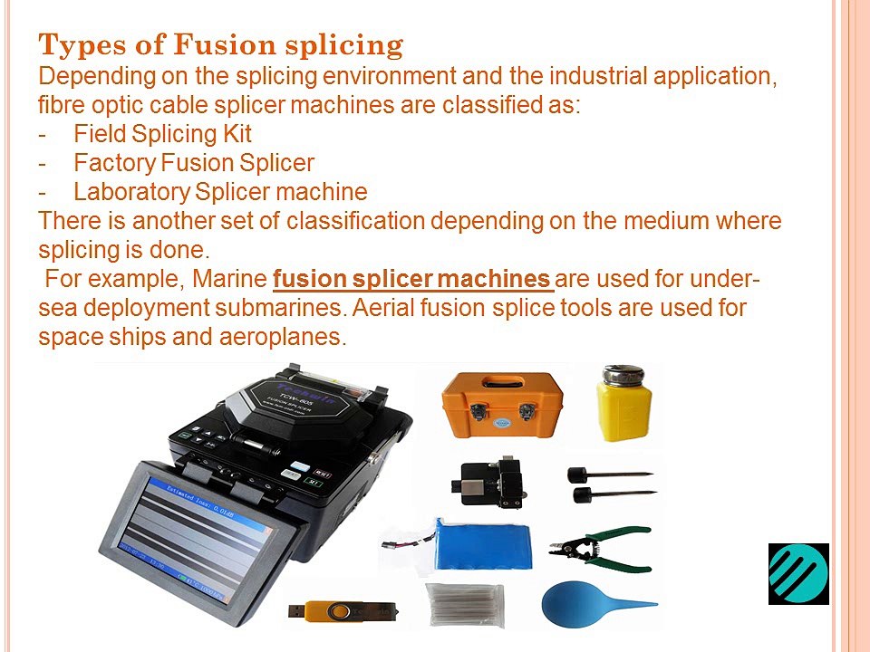 Optical fibre splicing