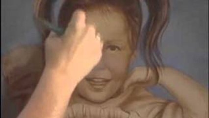 Friends of Bob Ross: Valerie Stewart Girl in Blue Dress