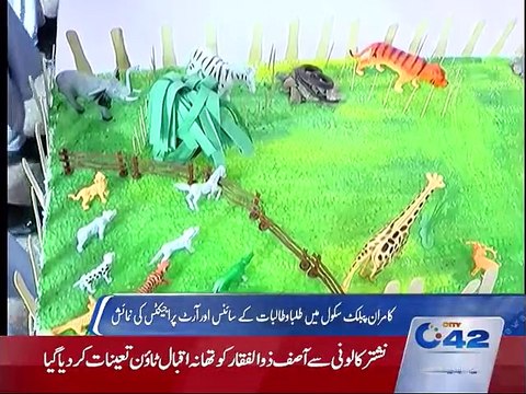 Kamran Public School: students science and art exhibitions