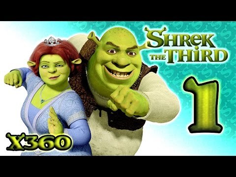 Shrek The Third Walkthrough Part 1 (Xbox 360) Intro + The Docks