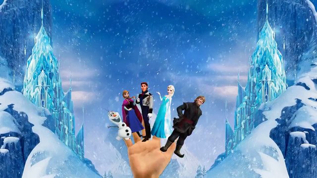 Frozen Finger Family Children Nursery Rhymes | Frozen Songs Finger Family Nursery Rhymes