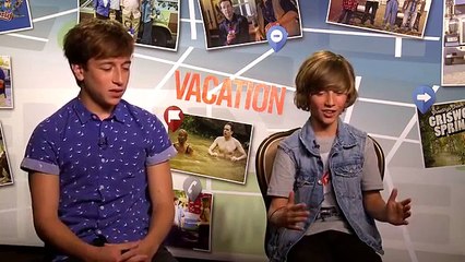 Skyler Gisondo & Steele Stebbins Interview Vacation (2015)