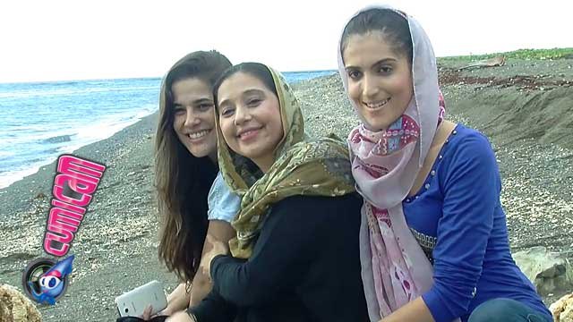 Ayu Azhari di Pantai Indah Papua - Cumicam 07 November 2015