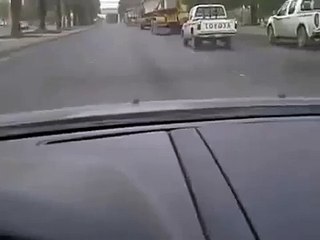 Crazy driving skill in saudi arabia