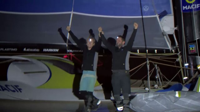 Voile - Transat Jacques-Vabre : Victoire de François Gabart et Pascal Bidégorry