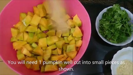 Kaddu Ki Sabzi ( Pumpkin Curry)