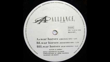 Tommynockers - War Horses (Dub Mix) (B2)