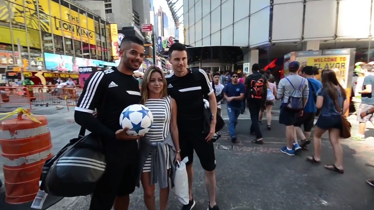 F2 in New York with Chelsea FC
