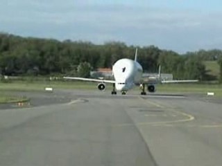 Beluga au décollage