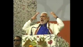 ’Modi sala Chor Hai’ Chants during Modi Speech at Indian Occupied Kashmir