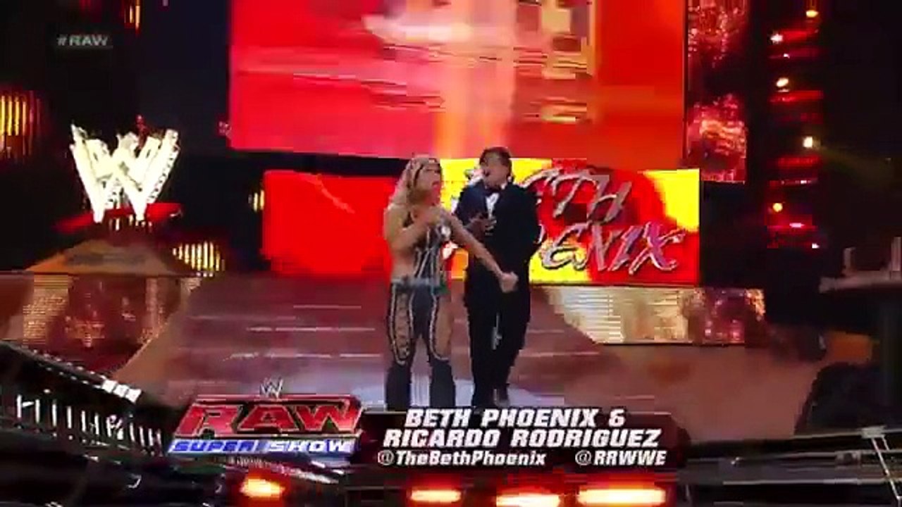 Beth Phoenix and Ricardo Rodriguez vs Layla El and Santino Marella