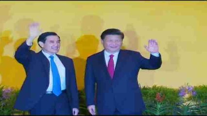 Encuentro histórico entre los presidentes de China y Taiwán