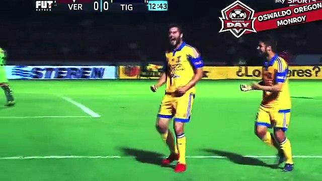 Veracruz vs Tigres 2015 1-3 RESUMEN GOLES Jornada 16 Apertura Liga MX 06.11.2015