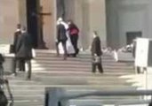 Pope Francis Stumbles and Falls on Steps in St Peter's Square