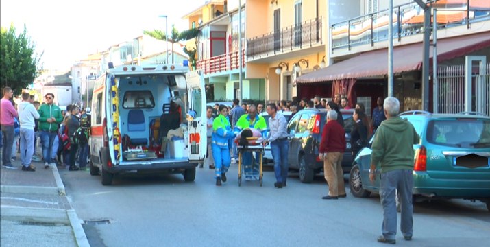 Gricignano (CE) - Investita ragazza in via Aversa (07.11.15)