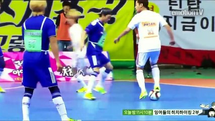 윤두준 축구 스페셜ㅣ 아육대 등 축구 풋살 드리블 모음(BEAST DooJun Soccer Skills)