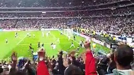 FANS CAMERAS IN FOOTBALL HISTORY SHOUT OF TRIUMPH