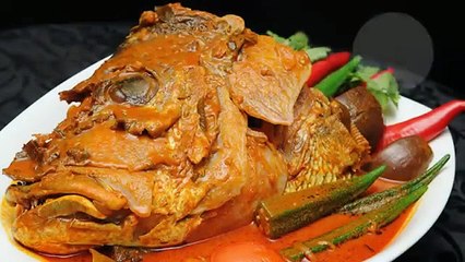 Indonesian recipes Gulai Kepala Ikan Kakap Padang