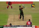 Kevin Pietersen 29 runs in ONE OVER | 4 Sixes in a row