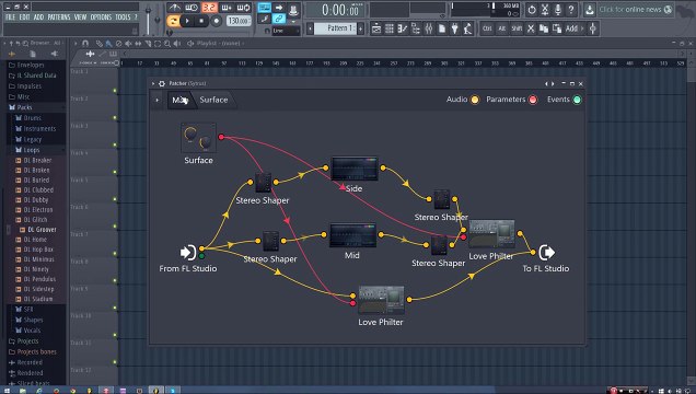FL Studio Tutorial: How to do Mid-Side EQ Using Stock Plugins