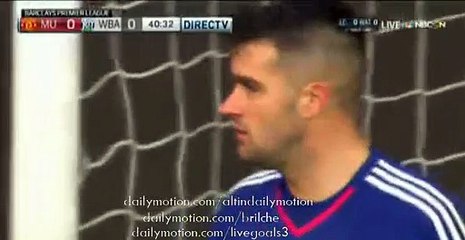 Boaz Myhill Amazing Reflex Save | Manchester United v. West Brom 7.11.2015 HD