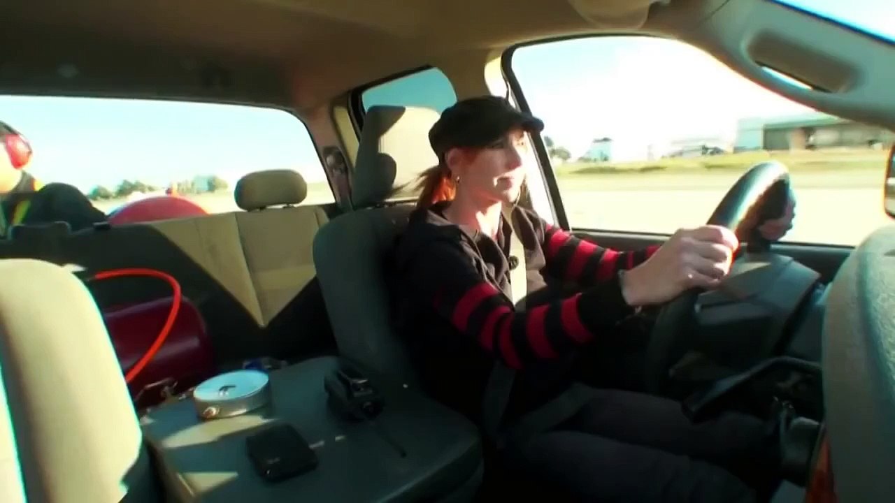 Mythbusters - Soccer Ball Shot from Truck