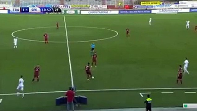 Trapani vs Spezia 4-1 Enis Nadarevic Amazing Goal Serie B 7.11.2015