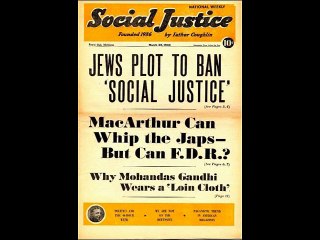 Father Coughlin   --  Jews Support Communism  1938