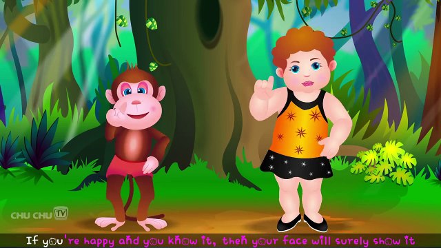 If You're Happy - 3D Animation - English Nursery Rhymes - Nursery Rhymes - Kids Rhymes - for children with Lyrics