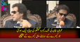 Imran Khan reaches before media. Behind the Camera Talk in Peshawar