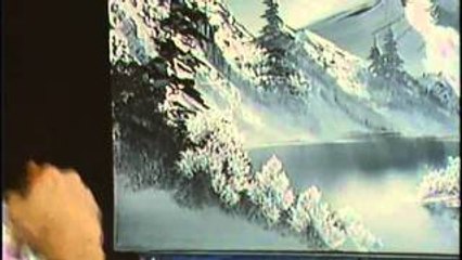 Bob Ross: The Joy of Painting A Cold Winter Scene
